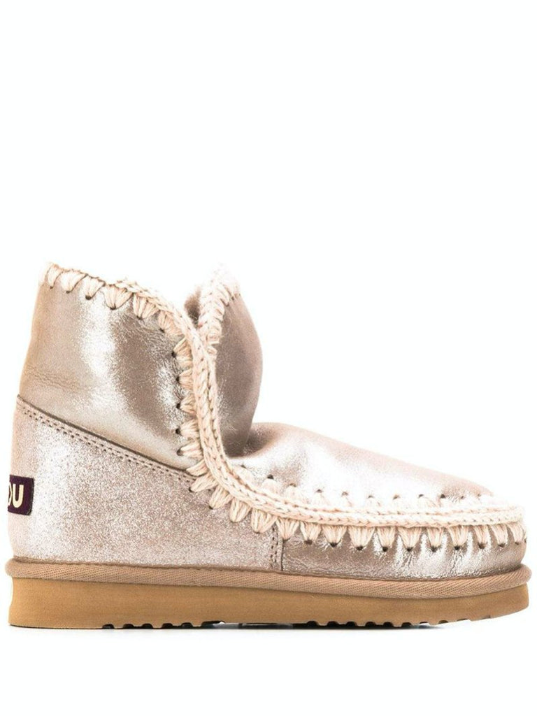 Metallic Eskimo Boots - Season Seven NYC