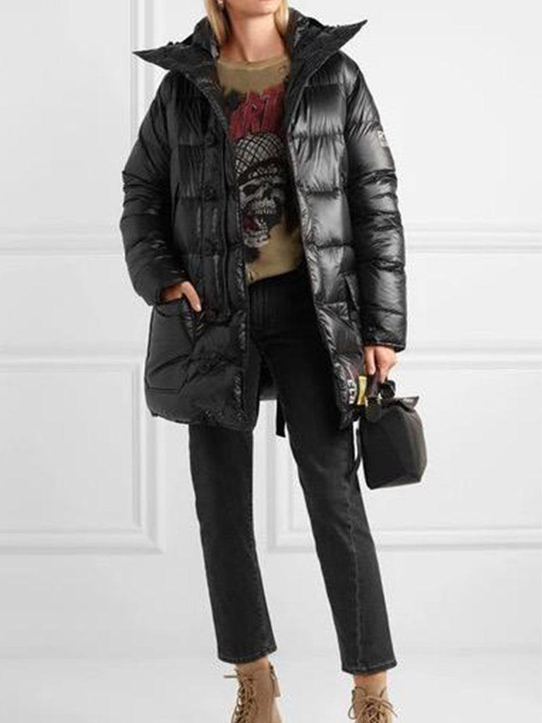 BRUMAL X R13 HOODED QUILTED SHELL DOWN PARKA Season Seven NYC