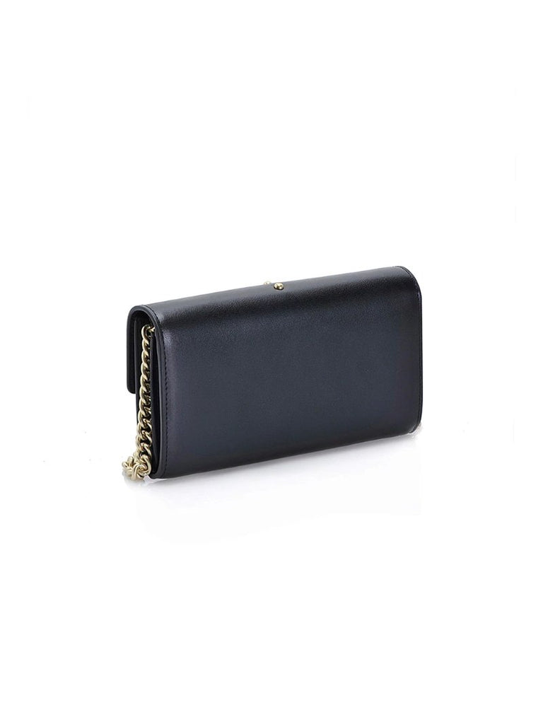 LEATHER WALLET WITH SHOULDER STRAP - Season Seven NYC