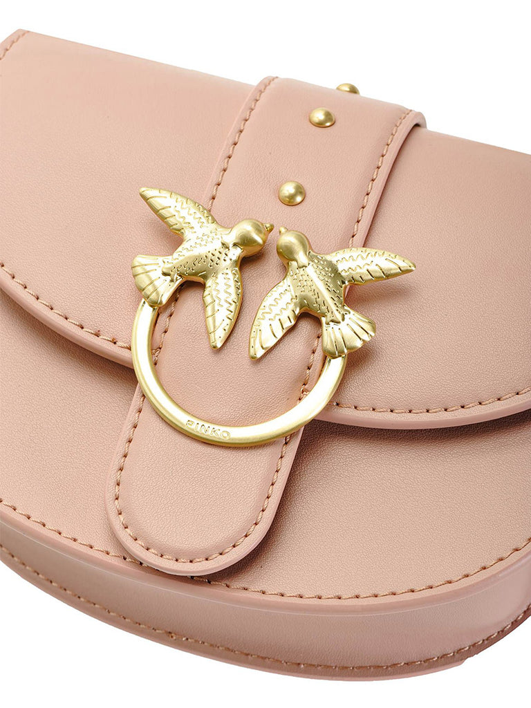 SIMPLY BABY ROUND LOVE BAG IN LEATHER Season Seven NYC