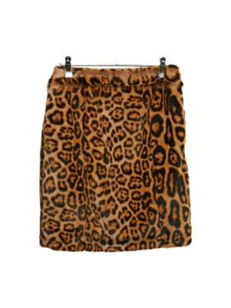 Leopard Fur Skirt - Season Seven NYC