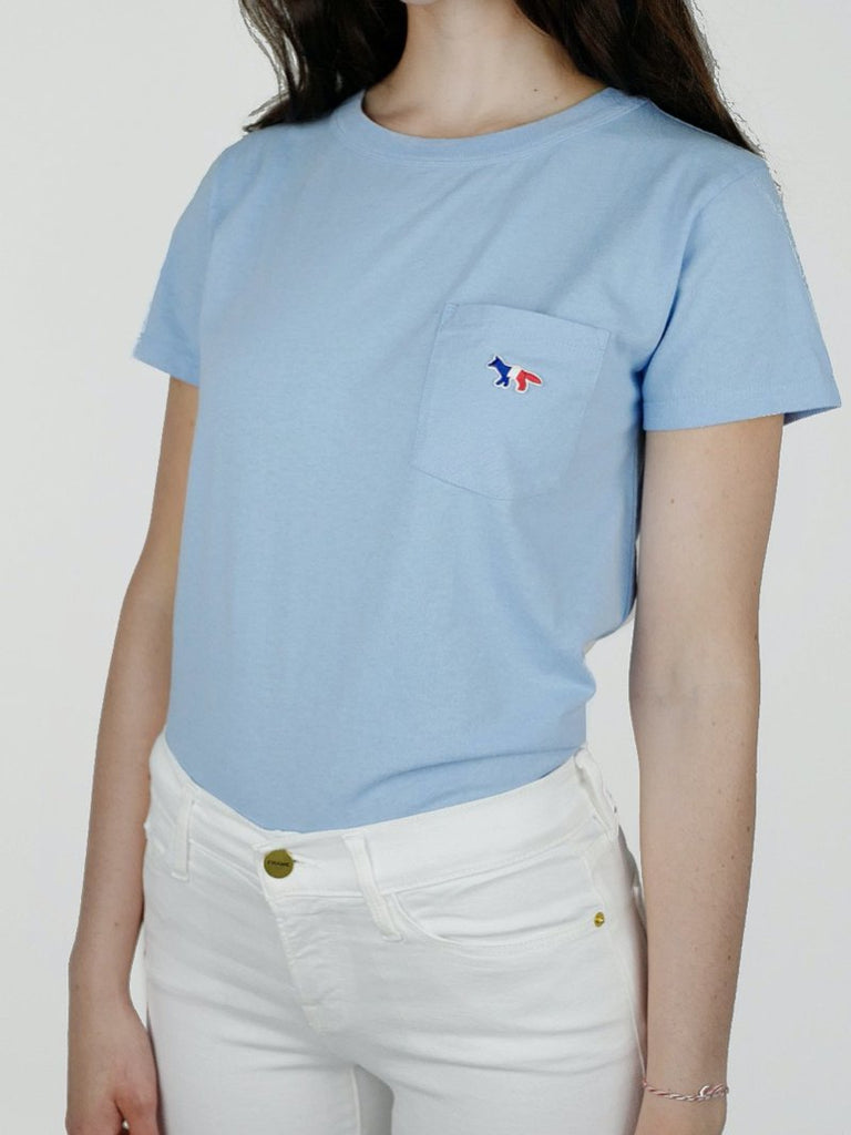 Tricolour Fox Patch T-Shirt - Season Seven NYC