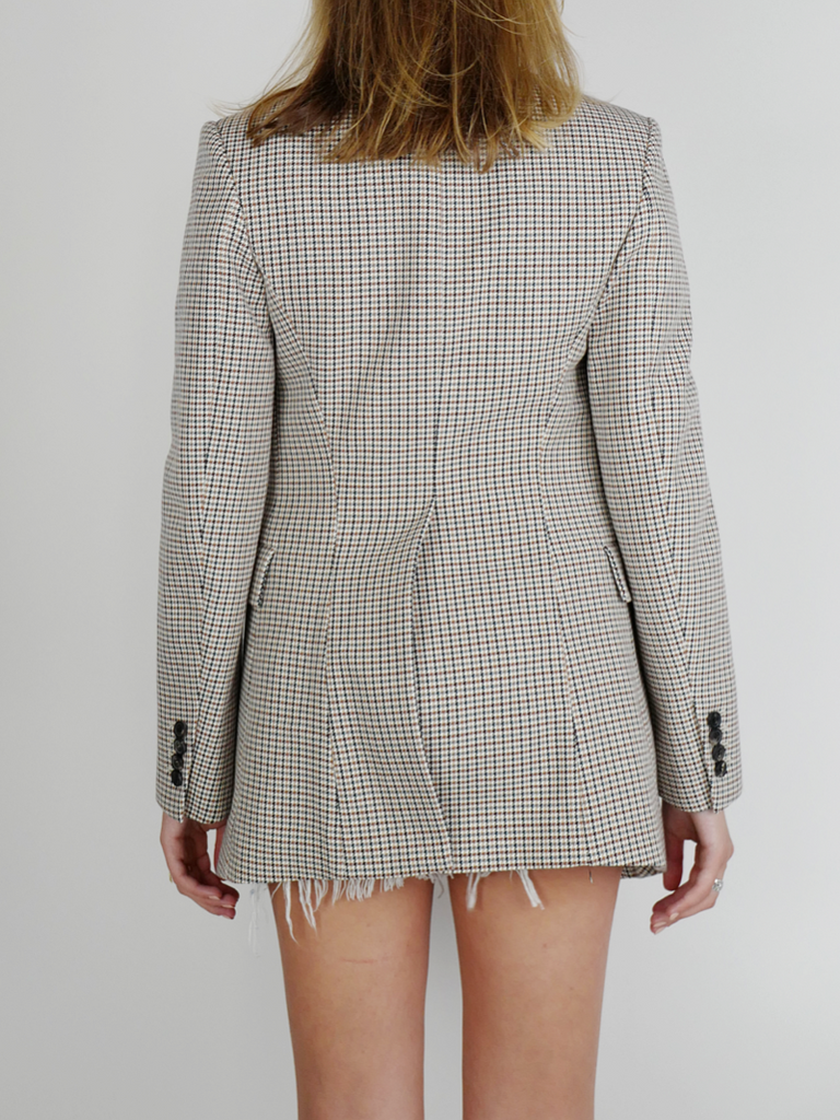 THEORY Fremont Plaid Blazer Season Seven NYC