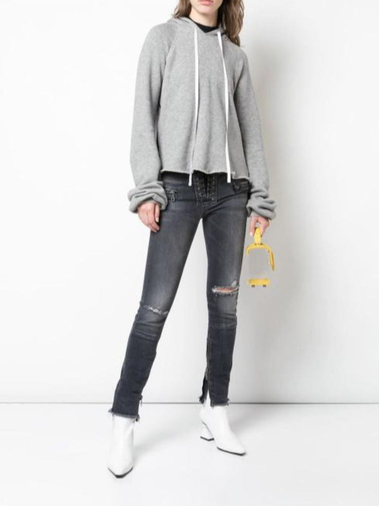 Lace Up Skinny Trousers - Season Seven NYC