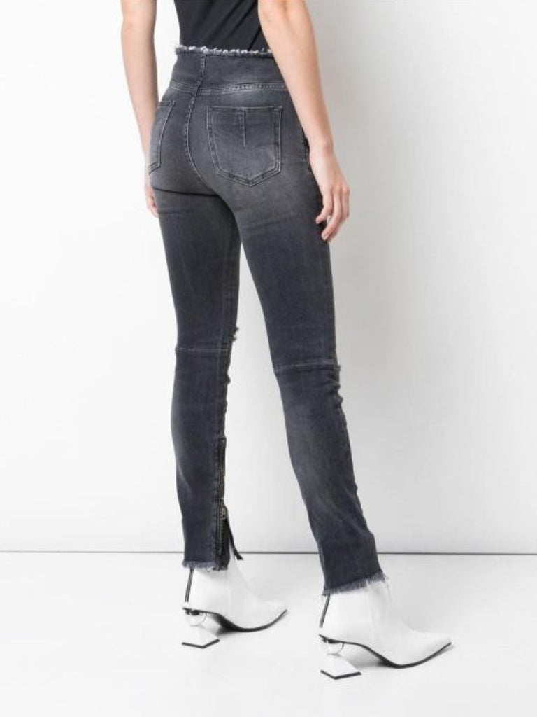 Lace Up Skinny Trousers - Season Seven NYC