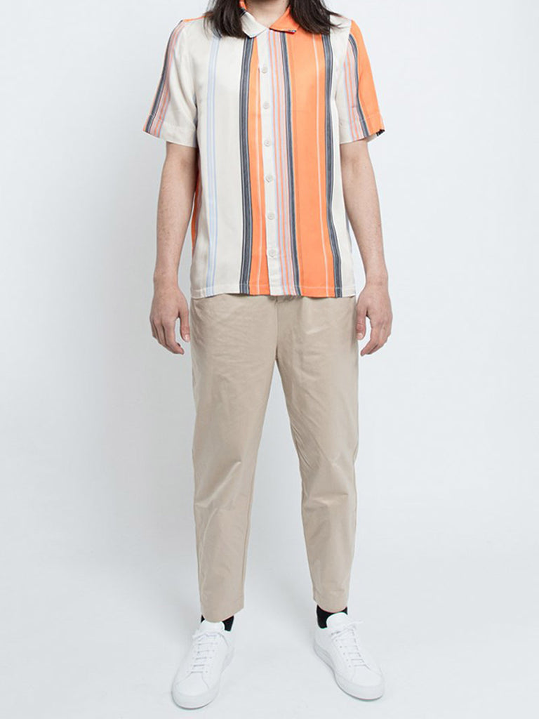 Bo Orange Stripe Shirt - Season Seven NYC