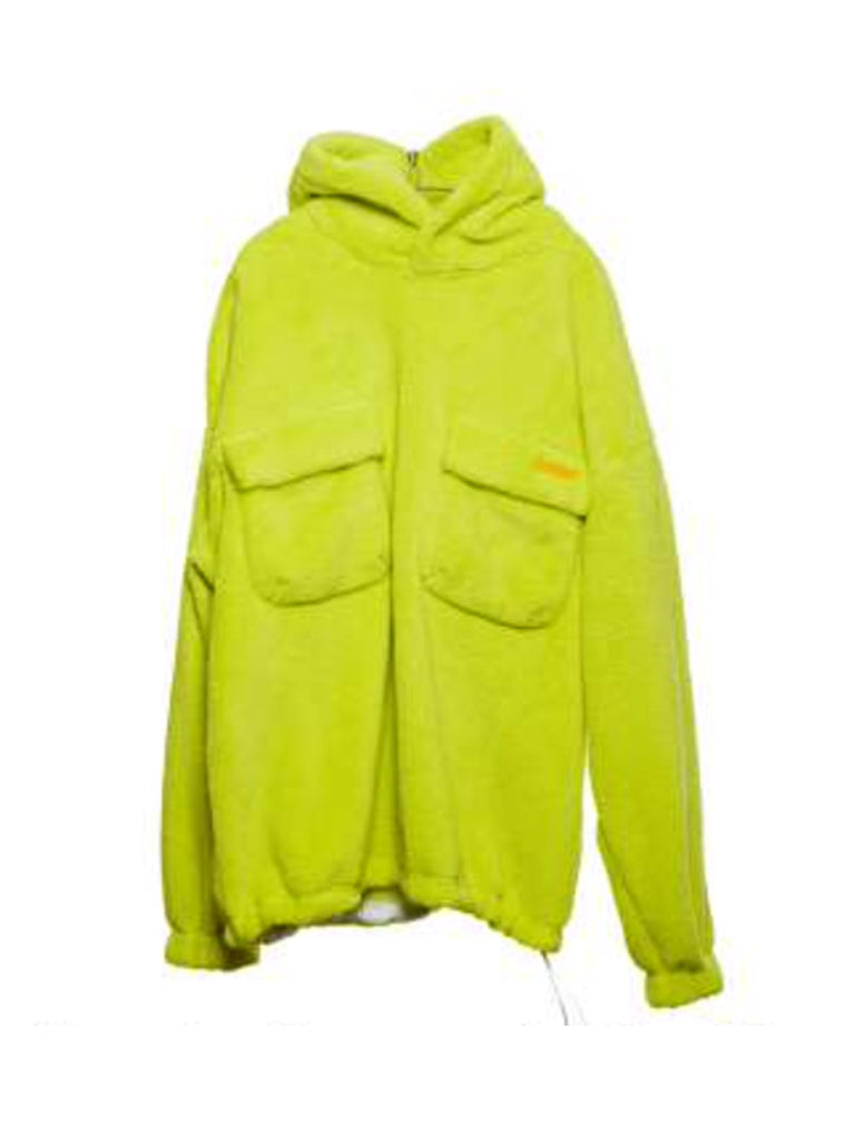 Oversized Wappen Fur Hoodie - Season Seven NYC