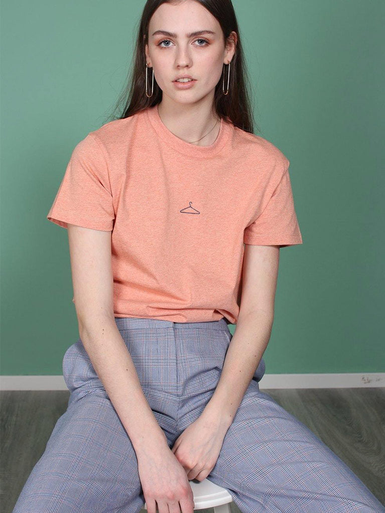 HANGER T-SHIRT PEACH MELANGE - Season Seven NYC