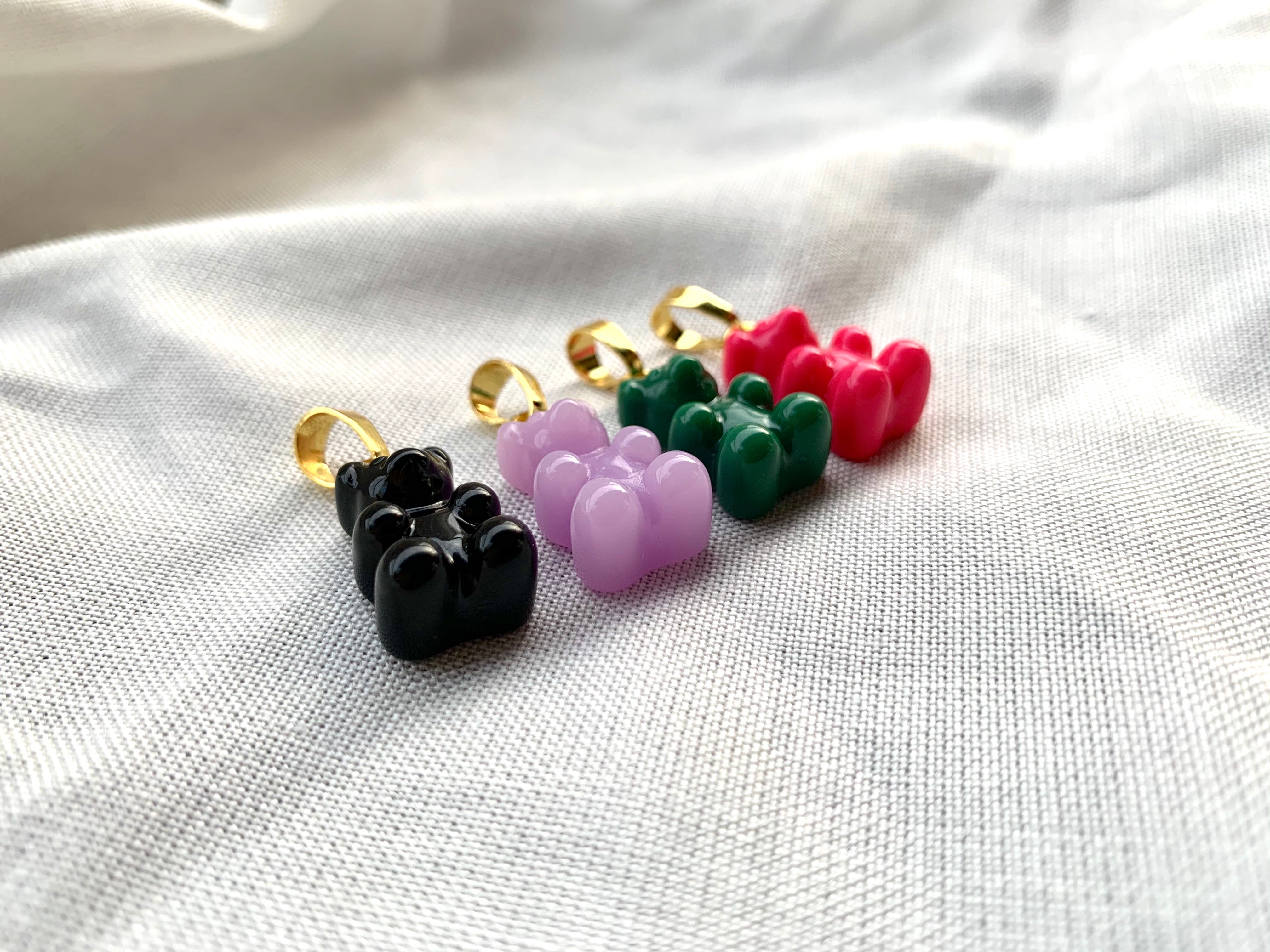 Crystal Haze Women's Pave Nostalgia Bear Pendant | Season