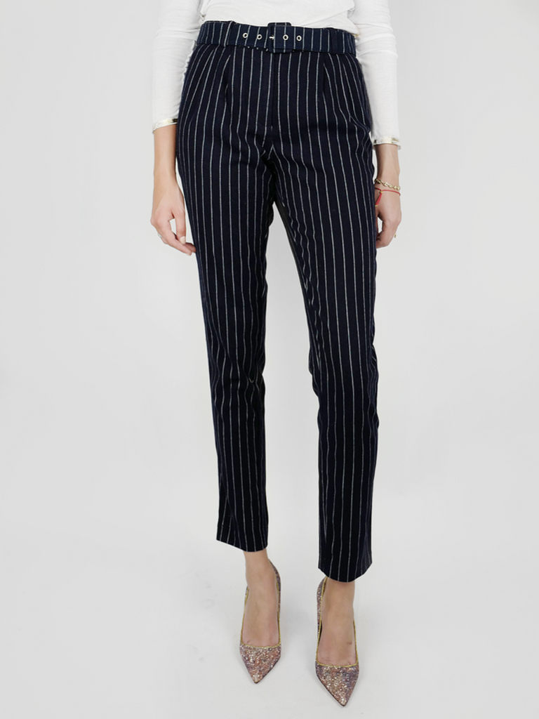 J.O.A. LA NAVY STRIPE PANTS - Season Seven NYC