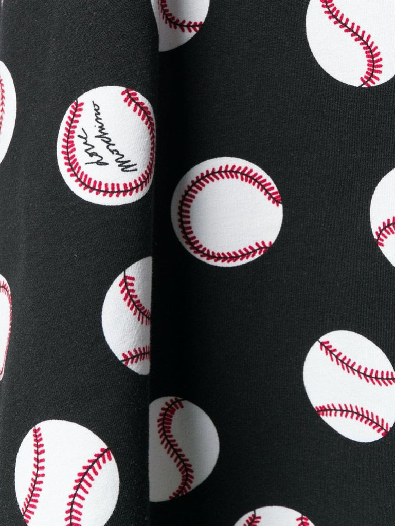 Black baseball printed skirt - Season Seven NYC
