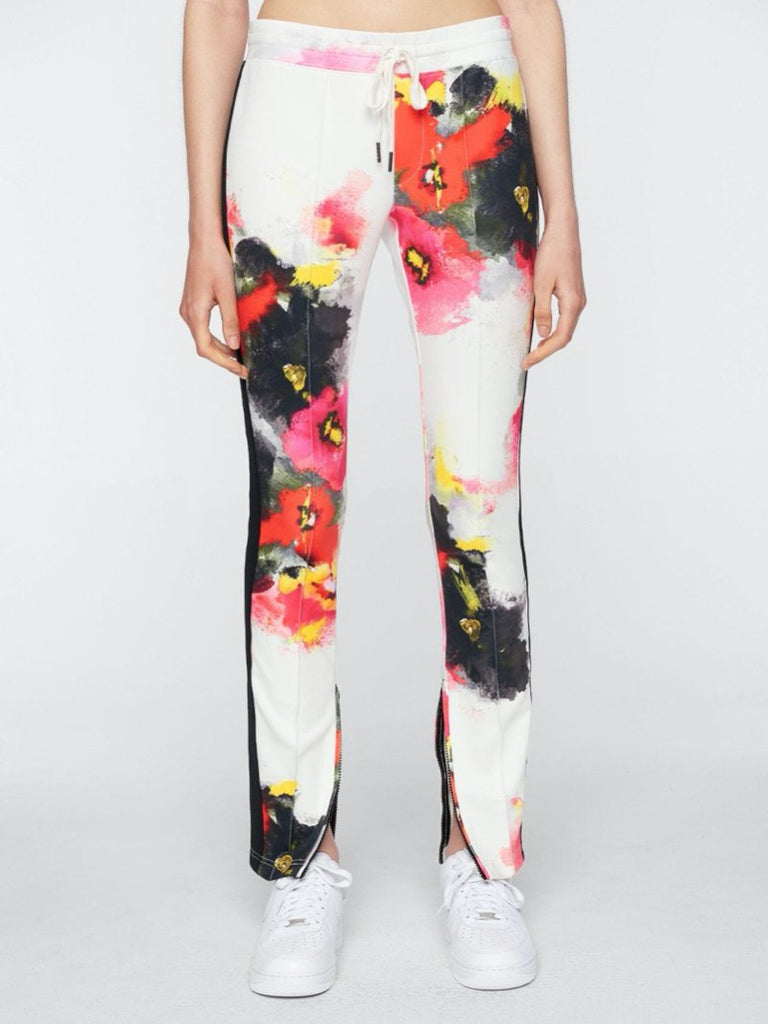 Watercolor floral cigarette pant - Season Seven NYC