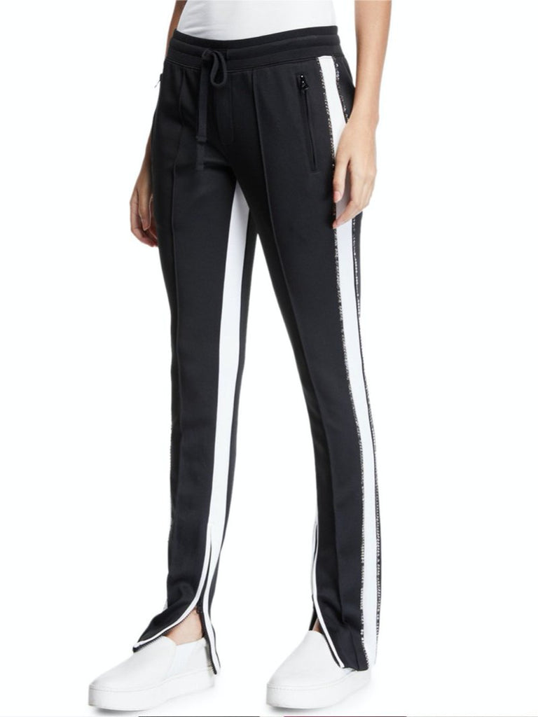 Black cigarette track pants - Season Seven NYC