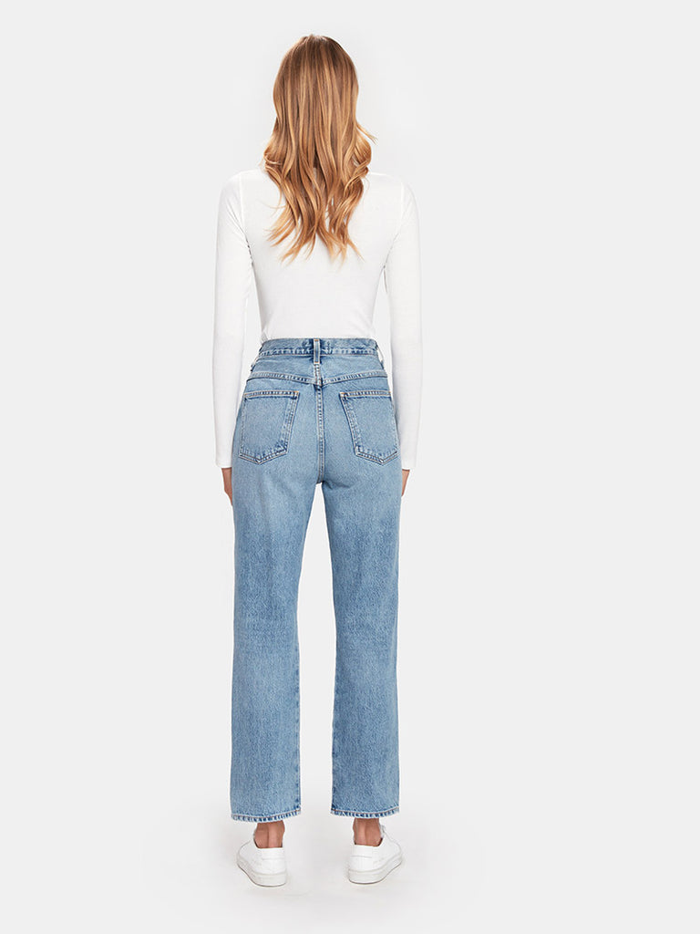 Pinch Waist High Rise Kick Flare Jeans - Season Seven NYC