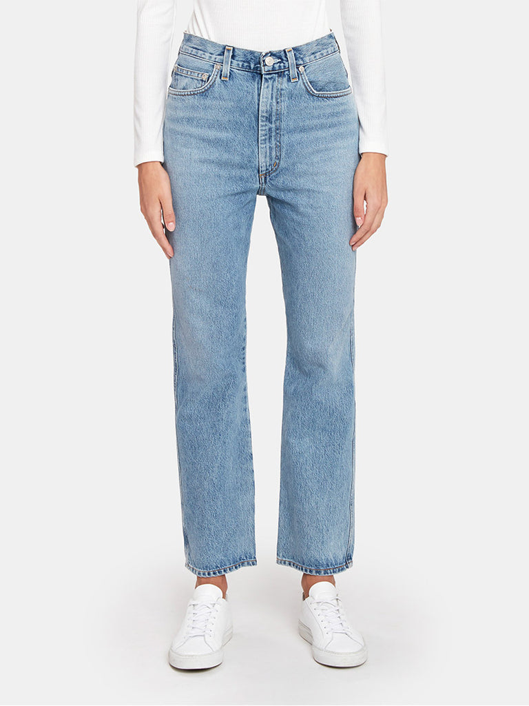 Pinch Waist High Rise Kick Flare Jeans - Season Seven NYC