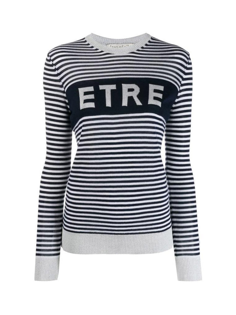 Striped Logo Jumper - Season Seven NYC