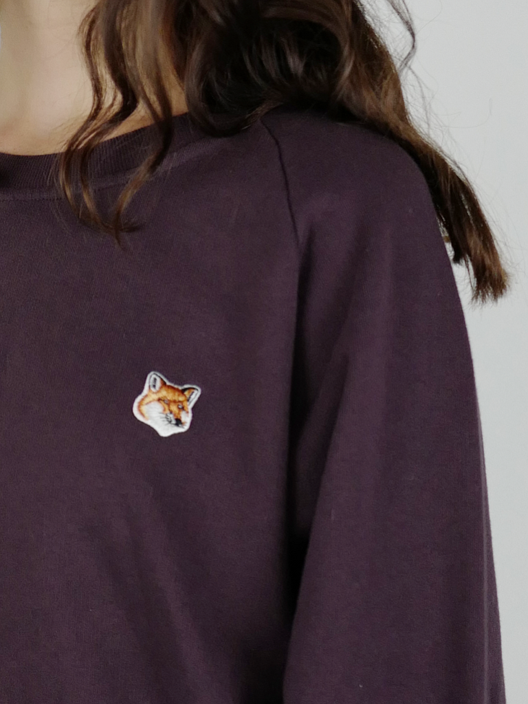 FOX HEAD PATCH SWEATSHIRT - Season Seven NYC