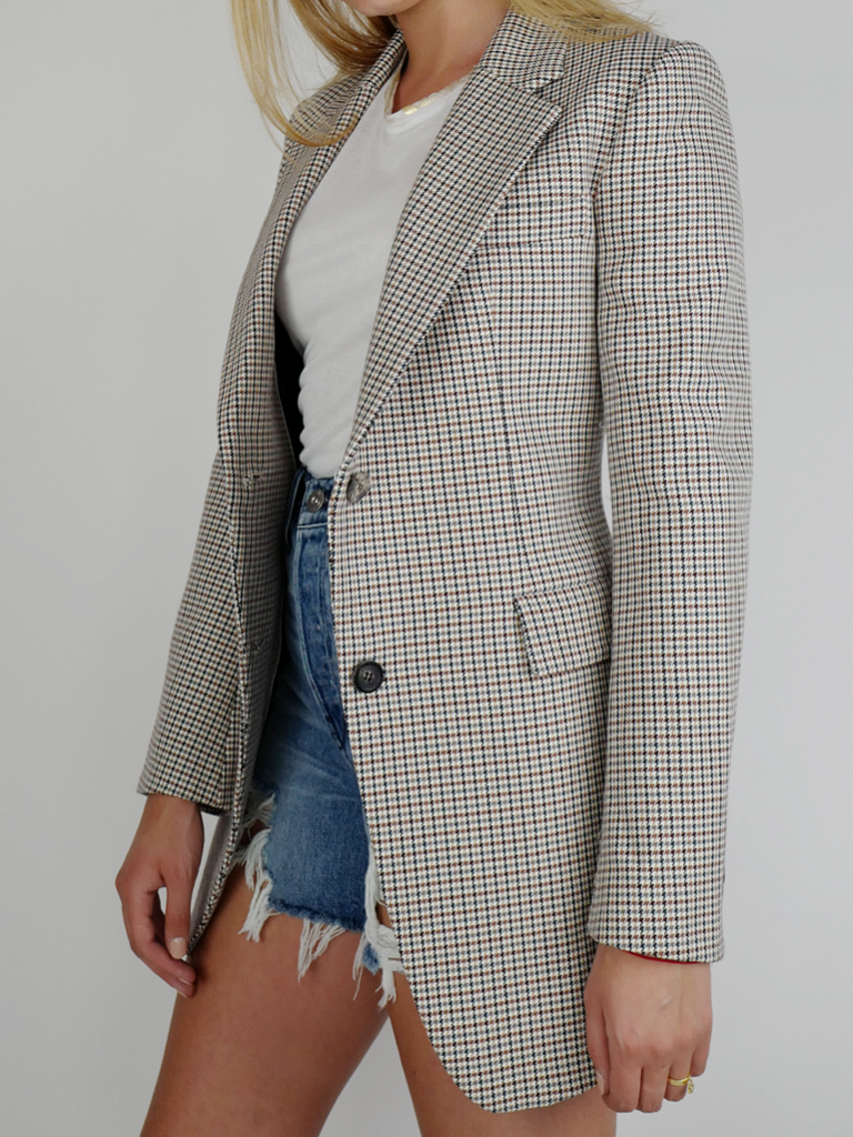 THEORY Fremont Plaid Blazer - Season Seven NYC